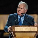 Actor Martin Sheen prior to a mass led by Pope Francis at Madison Square Garden in 2015.