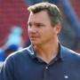 BOSTON, MA - JUNE 12: Ben Cherington, general manager of the Boston Red Sox, leaves the field before a game with the Toronto Blue Jays at Fenway Park on June 12, 2015 in Boston, Massachusetts. (Photo by Jim Rogash/Getty Images)