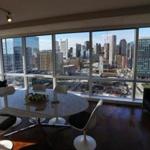 BOSTON, MA - 11/05/2015: AERIAL VIEWS Interior view of an apartment at 100 Pier 4, the new apartment building. Construction moves on at a fast pace in the Seaport District. (David L Ryan/Globe Staff Photo) SECTION: BUSINESS TOPIC 03seaporthousing(1)