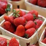 California-grown strawberries are in short supply at some Massachusetts supermarkets because of inclement weather. 