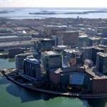 The Fan Pier area of the Seaport District.