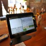 The Toast counter system in action at a Boston restaurant.  