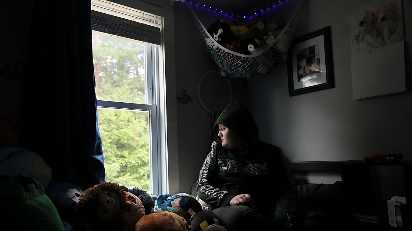 Eleven-year-old Hunter Scanlon has such severe anxiety, he hasn't been to school regularly since October.