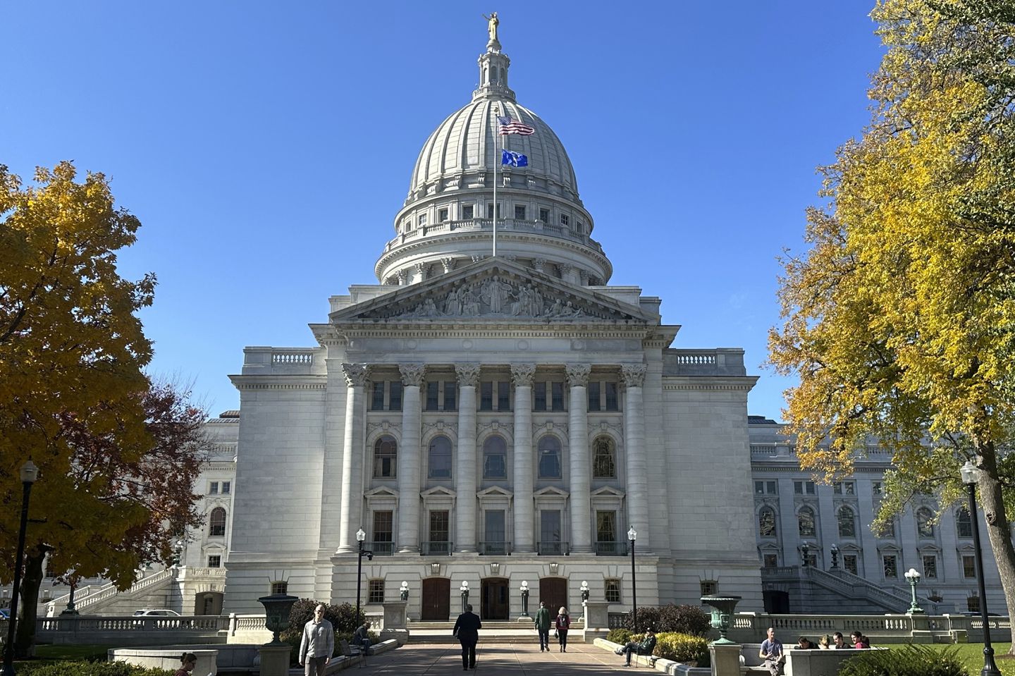 The Wisconsin Capitol in Madison.