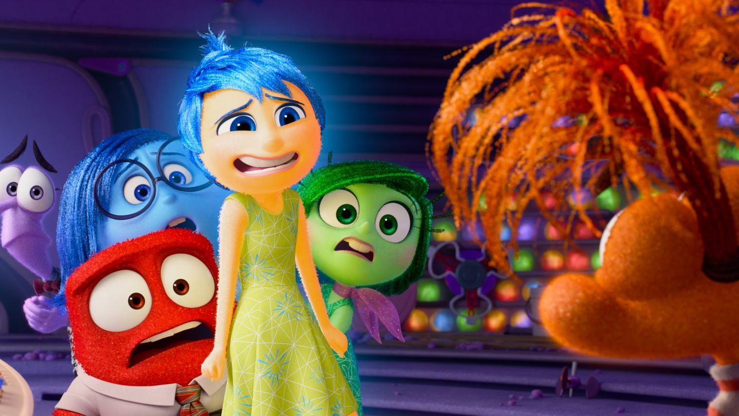 Joy, Sadness, Anger, Fear, Disgust and Anxiety in "Inside Out 2."