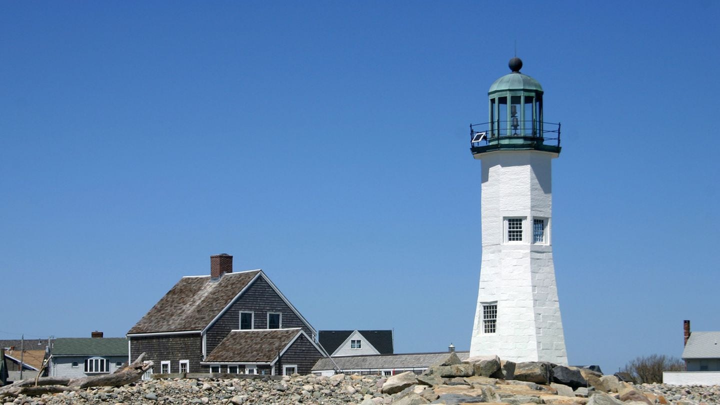 A lighthouse in the best seaside small town to visit this year, according to Smithsonian Magazine. (Town of Scituate)