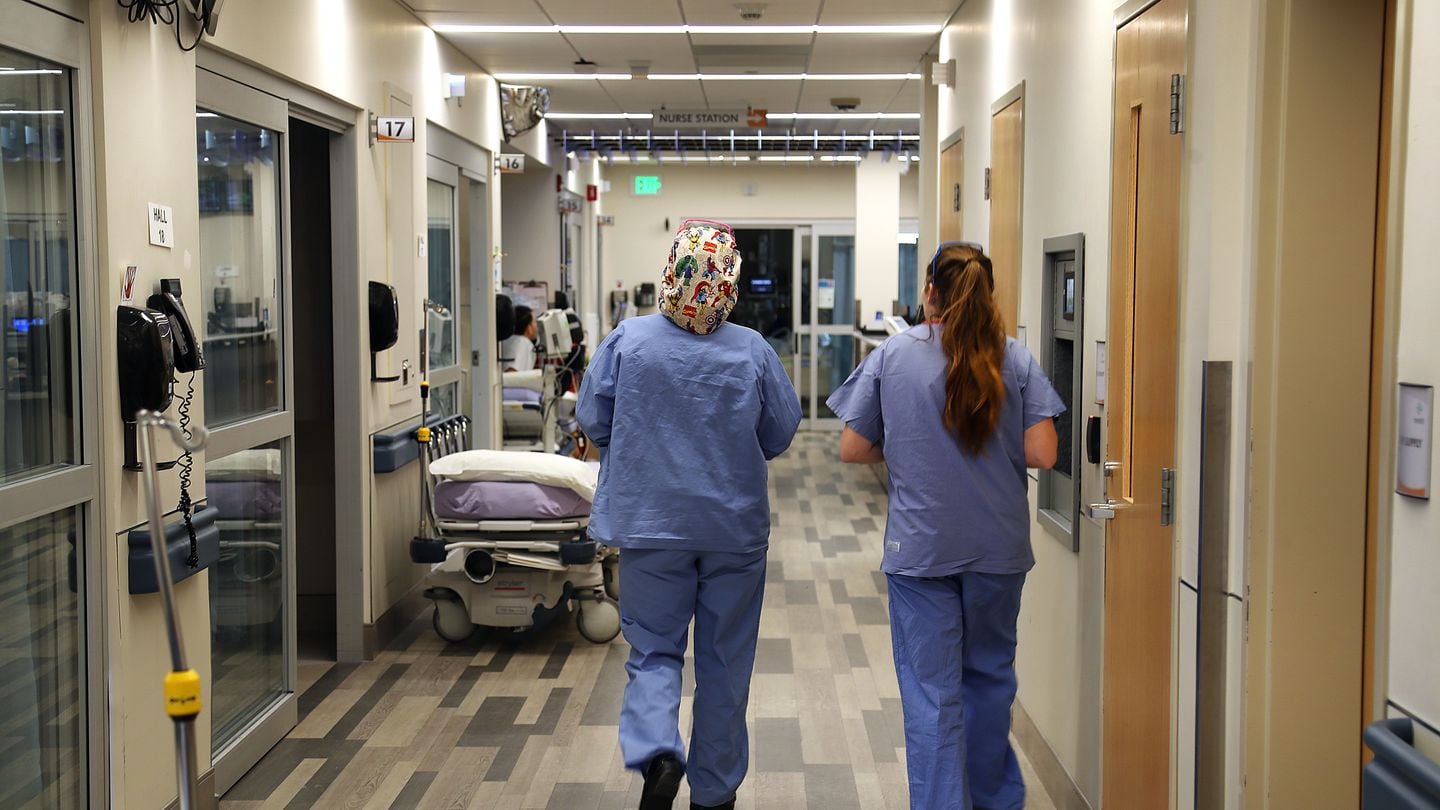 The emergency department at Roger Williams Medical Center in Providence, R.I.