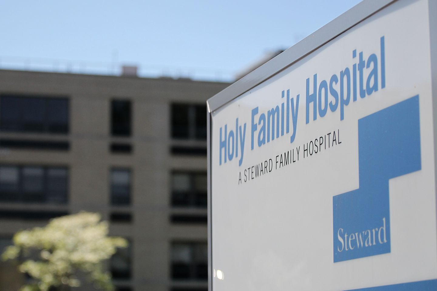 Holy Family Hospital in Methuen is one of several Massachusetts hospitals owned by Steward Health Care.