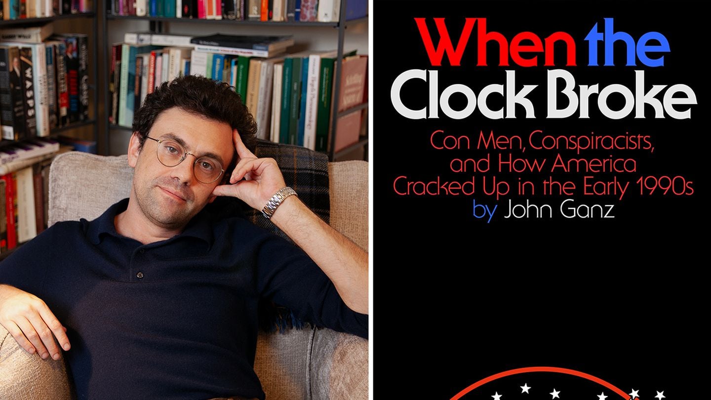 John Ganz, author of "When the Clock Broke."