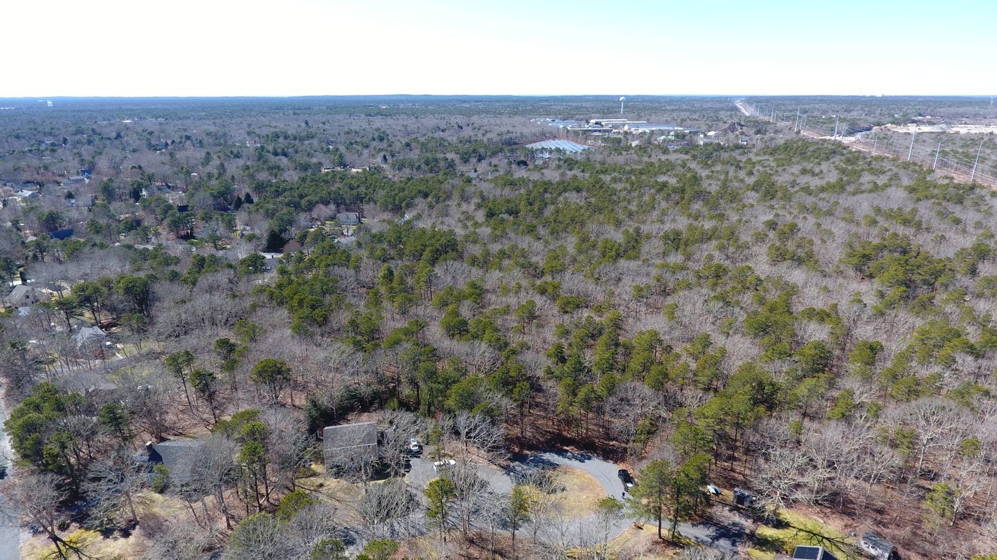 More than 90 acres of undeveloped land is for sale in the town of Sandwich on Cape Cod.