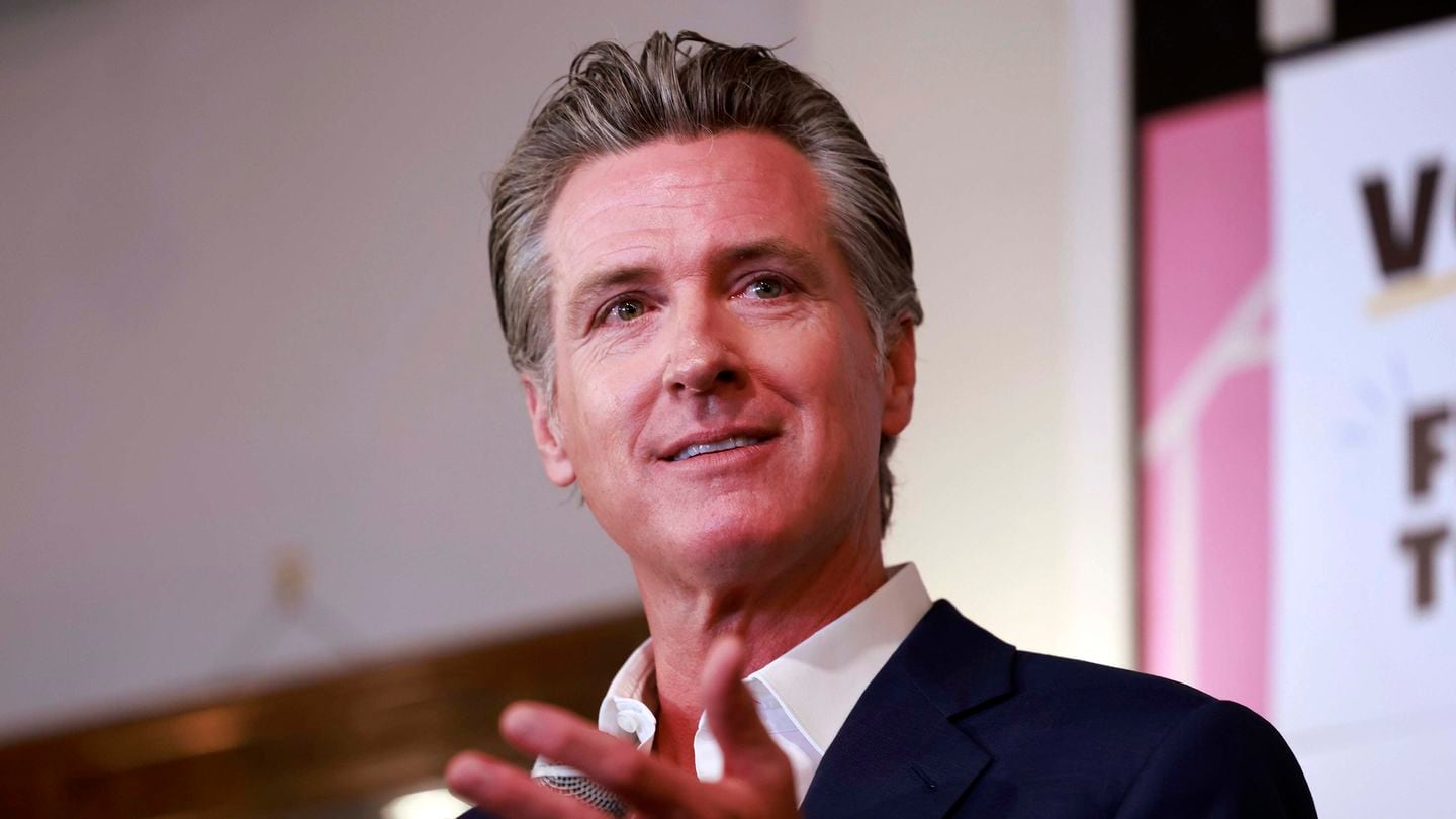 California Governor Gavin Newsom.