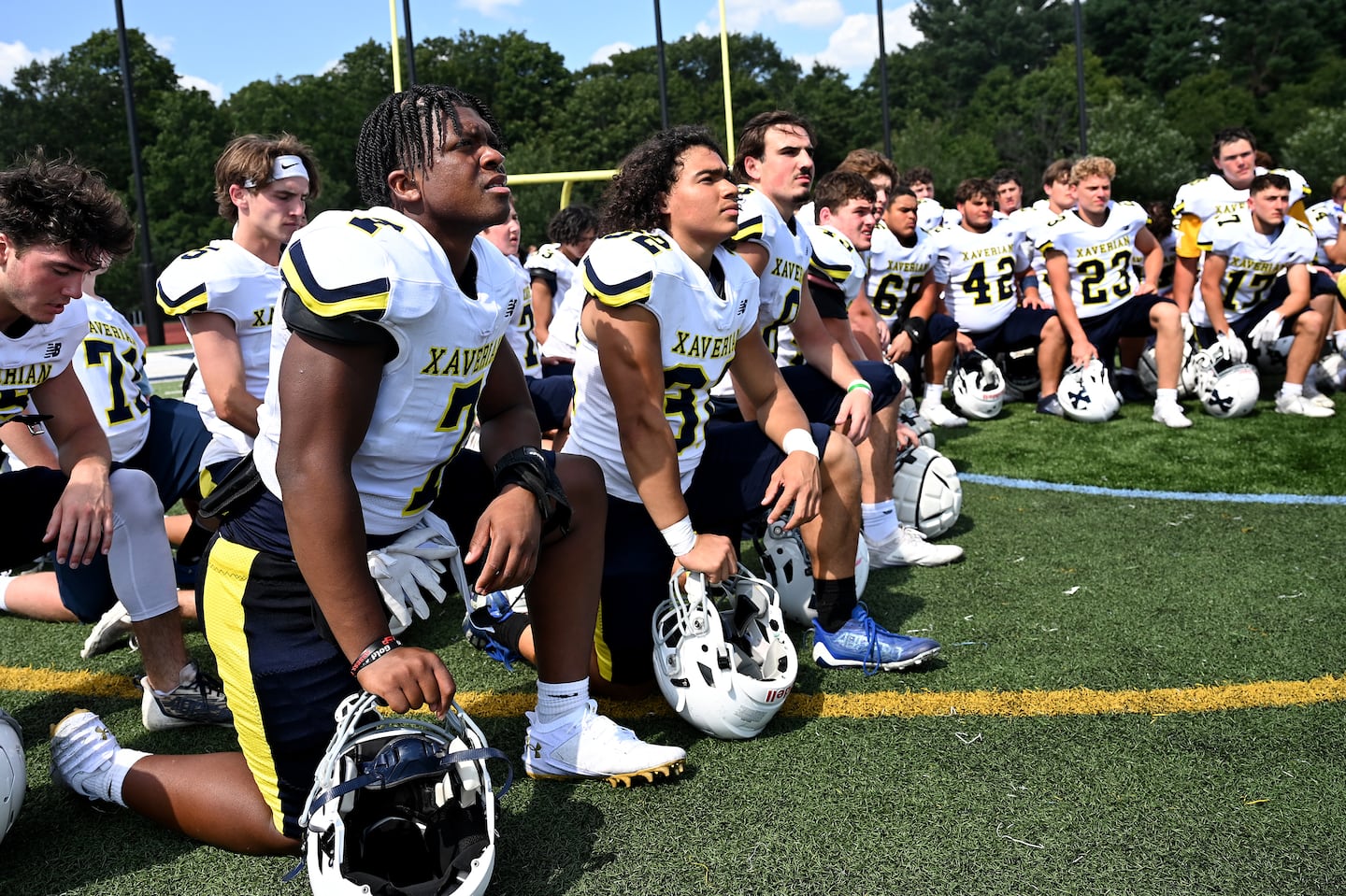 The Xaverian football team is focused on a strong start after winning its first Division 1 championship.