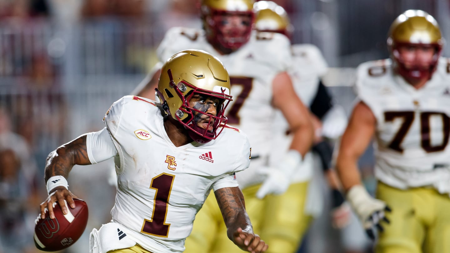 In the season-opening win at Florida State, Thomas Castellanos showed how he has grown as a quarterback.