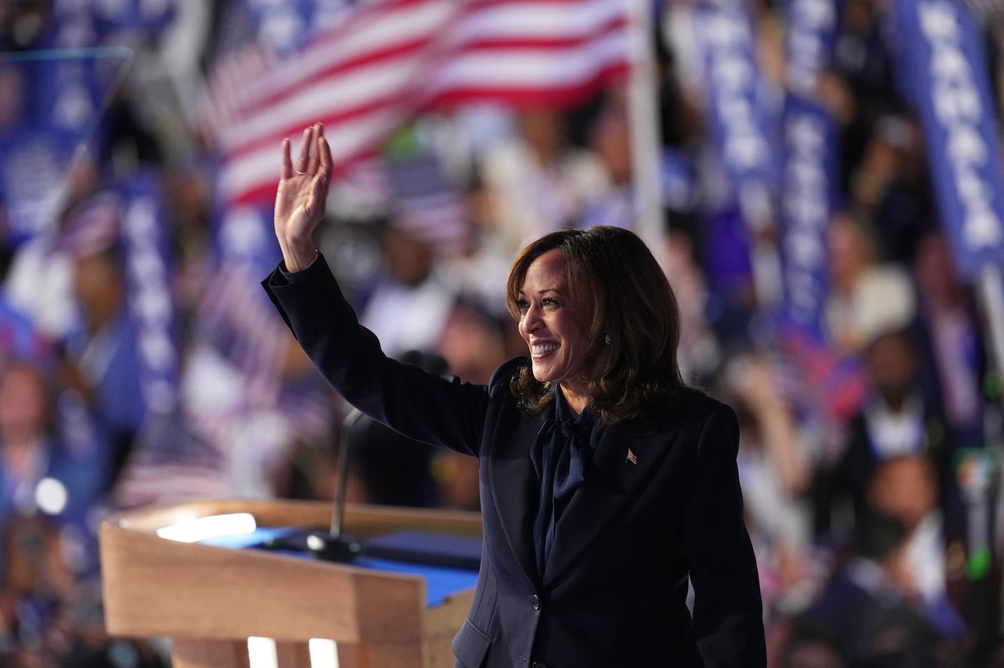 Kamala Harris needs to take on Donald Trump with an appropriate level of aggressiveness, showing strength, deep conviction, and a clear sense of who she is fighting for — qualities voters look for in a president.