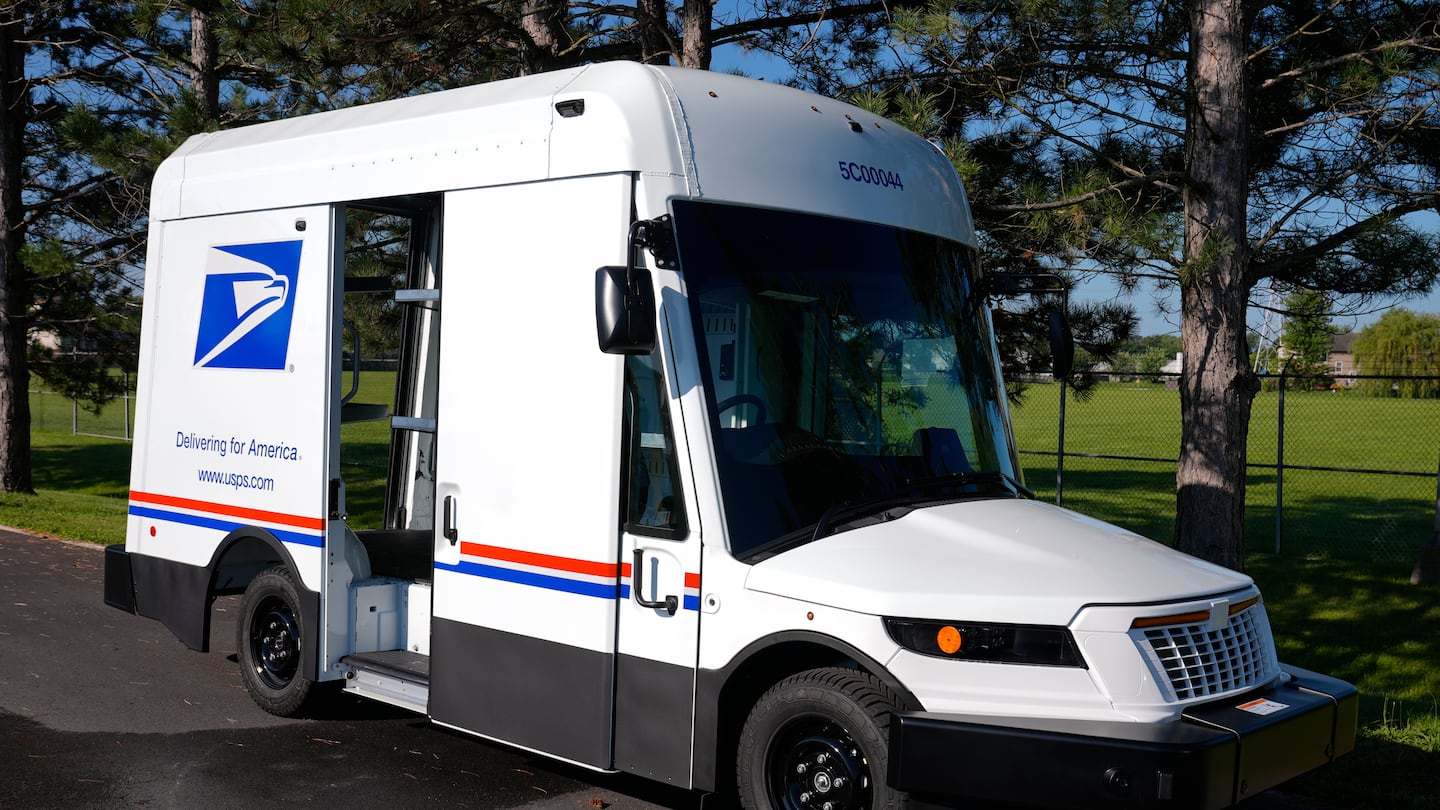 The US Postal Service's next-generation delivery vehicle.