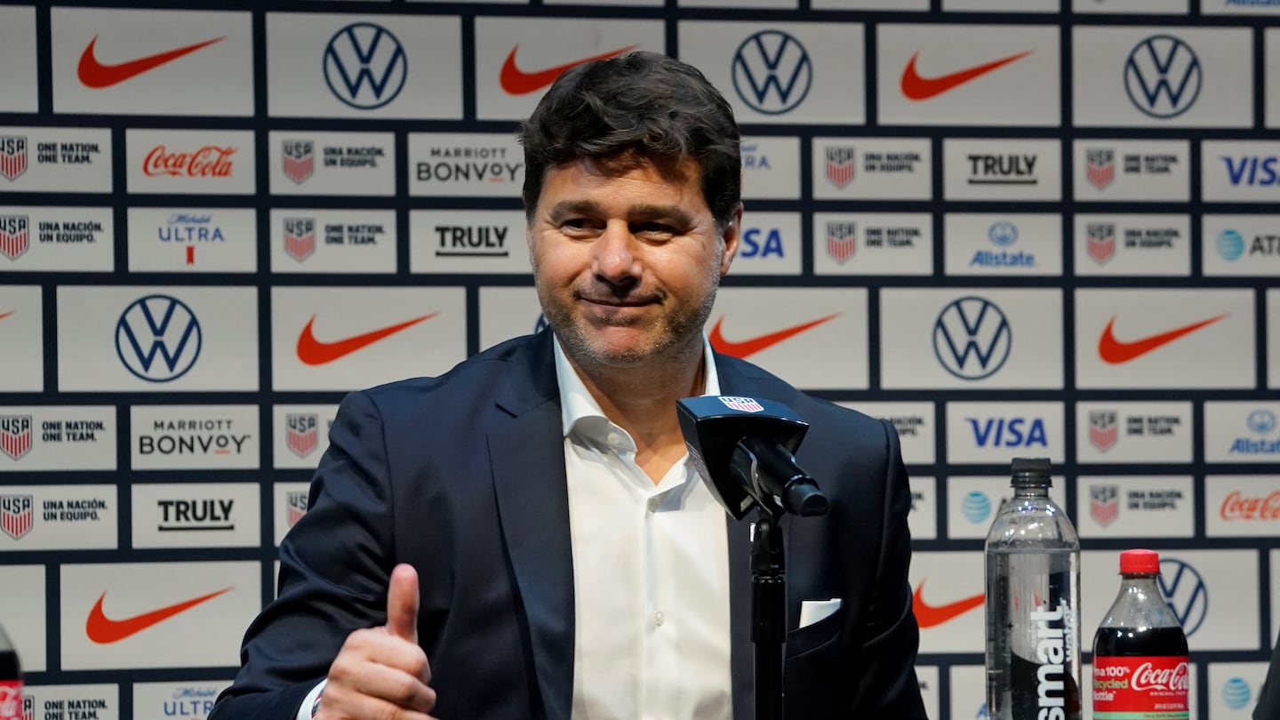 Newly appointed US Men's National Team head coach Mauricio Pochettino is excited and ready to get to work, speaking to the media at his introductory press conference Friday in New York.