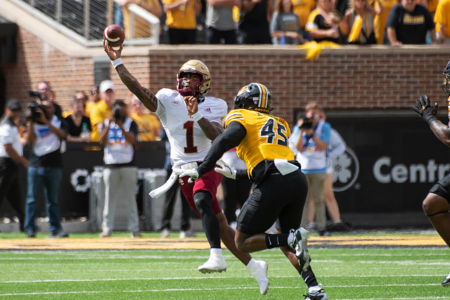 Thomas Castellanos threw a trio of touchdown passes, but also tossed two picks in a performance that highlighted his talent, but also his flaws.