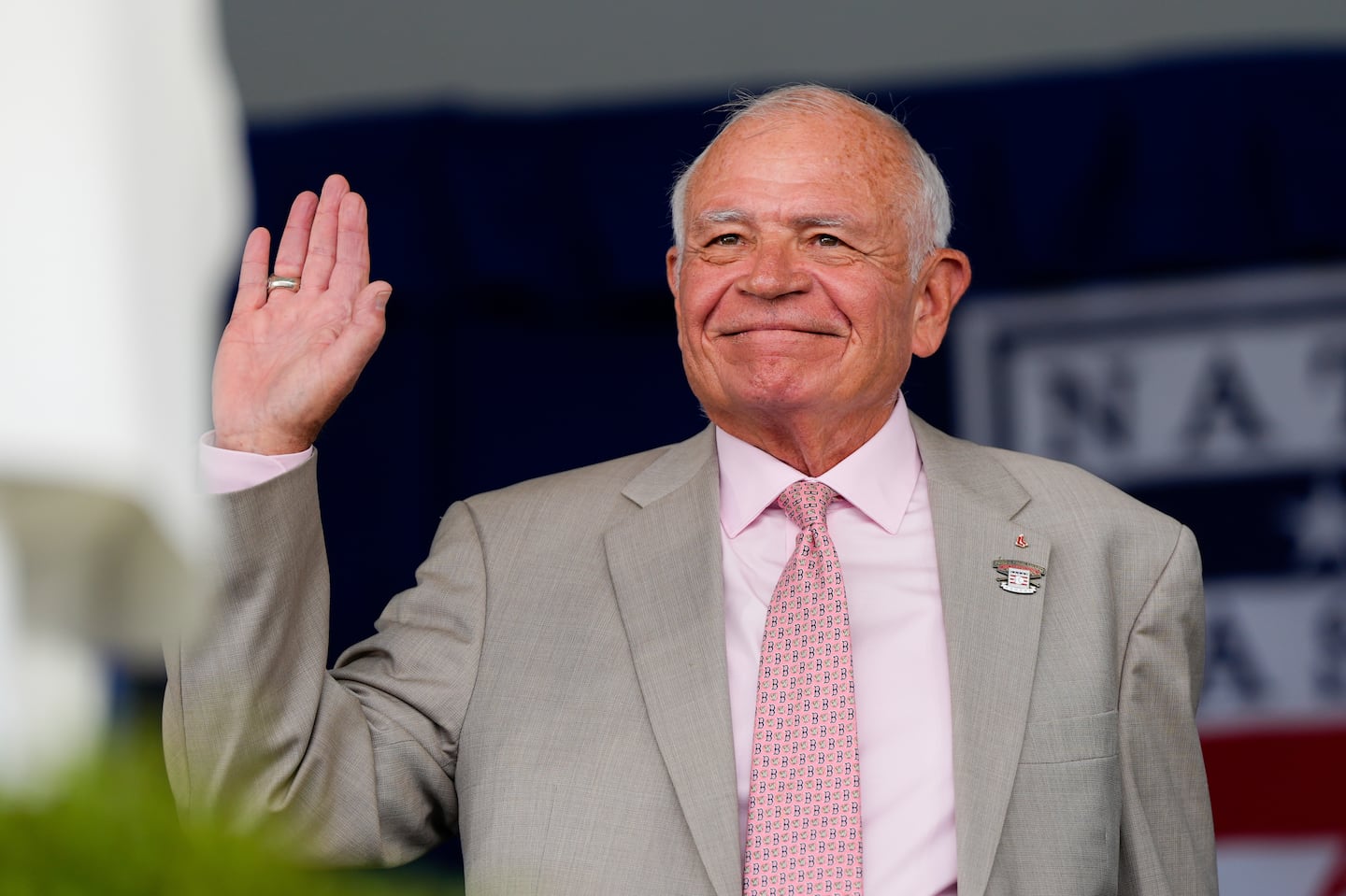 Joe Castiglione was honored by the Baseball Hall of Fame with the Ford C. Frick Award earlier this year.