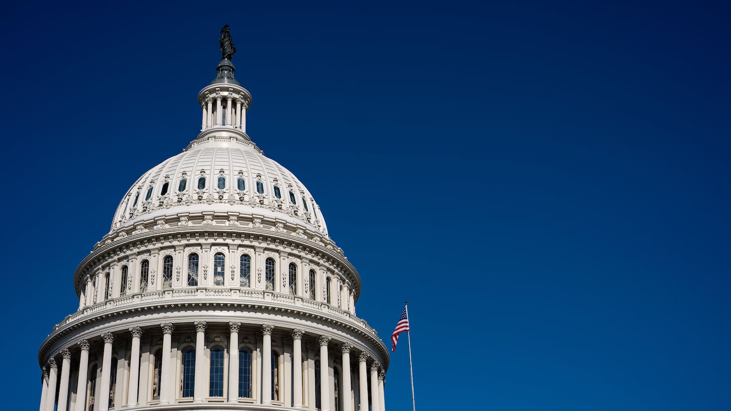 The dome of the US Capitol on Sept. 9 in Washington.