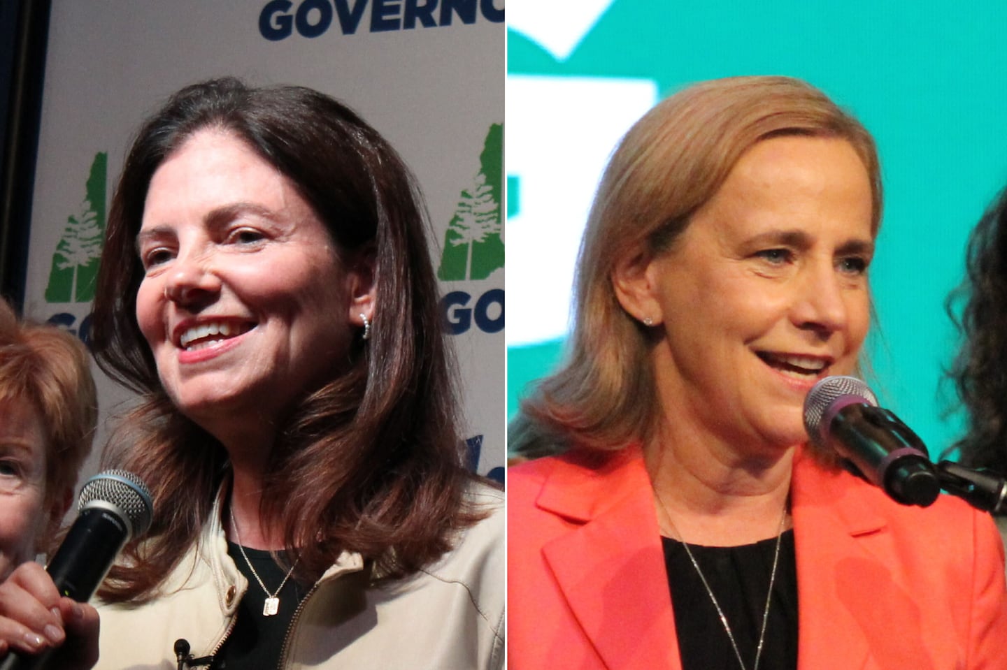 Kelly Ayotte, left, and Joyce Craig will face off in the general election for New Hampshire governor after they won their Republican and Democratic primaries, respectively, on Tuesday, Sept. 10, 2024.