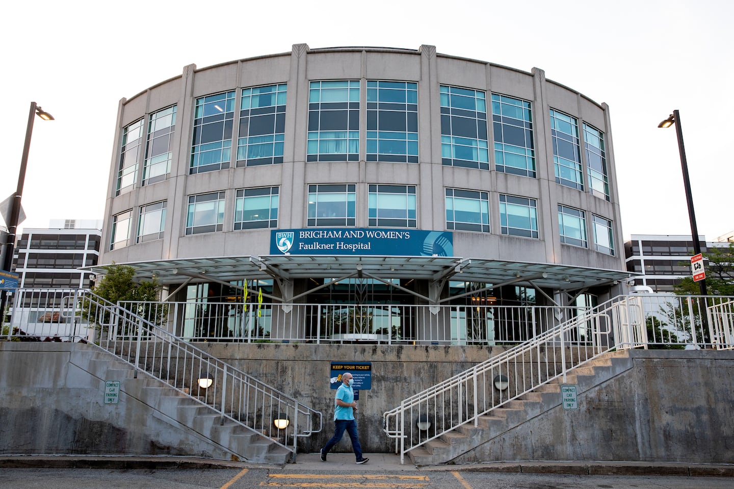 Nurses at Brigham and Women's Faulkner Hospital are poised to go on a one-day strike on Oct. 1.