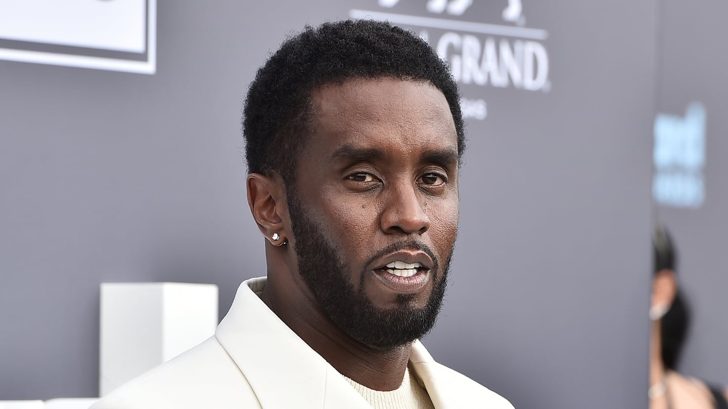 Music mogul and entrepreneur Sean "Diddy" Combs arrives at the Billboard Music Awards, May 15, 2022, in Las Vegas.