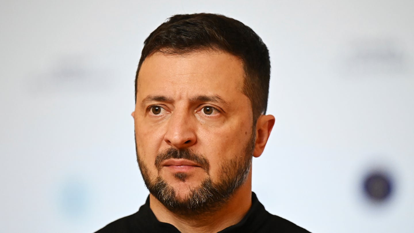 Ukrainian President Volodymyr Zelensky.