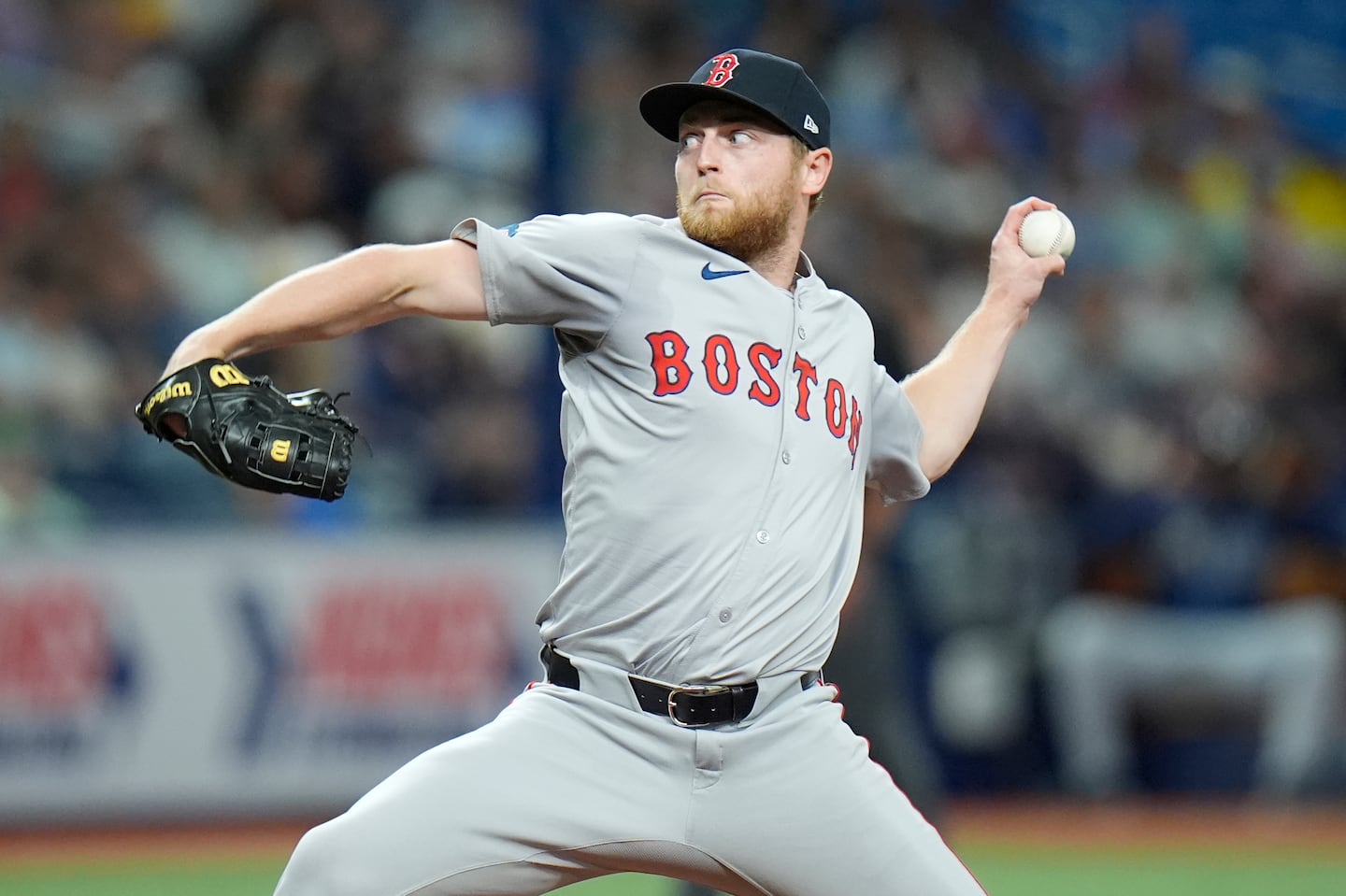 Bailey Horn entered in the fifth inning against the Rays and didn't get an out, allowing two hits, a homer, and one run.