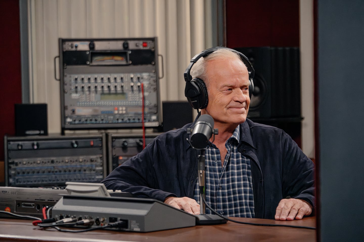 Kelsey Grammer as Dr. Frasier Crane in Paramount+'s "Frasier." The revival series returns for its second season Thursday.