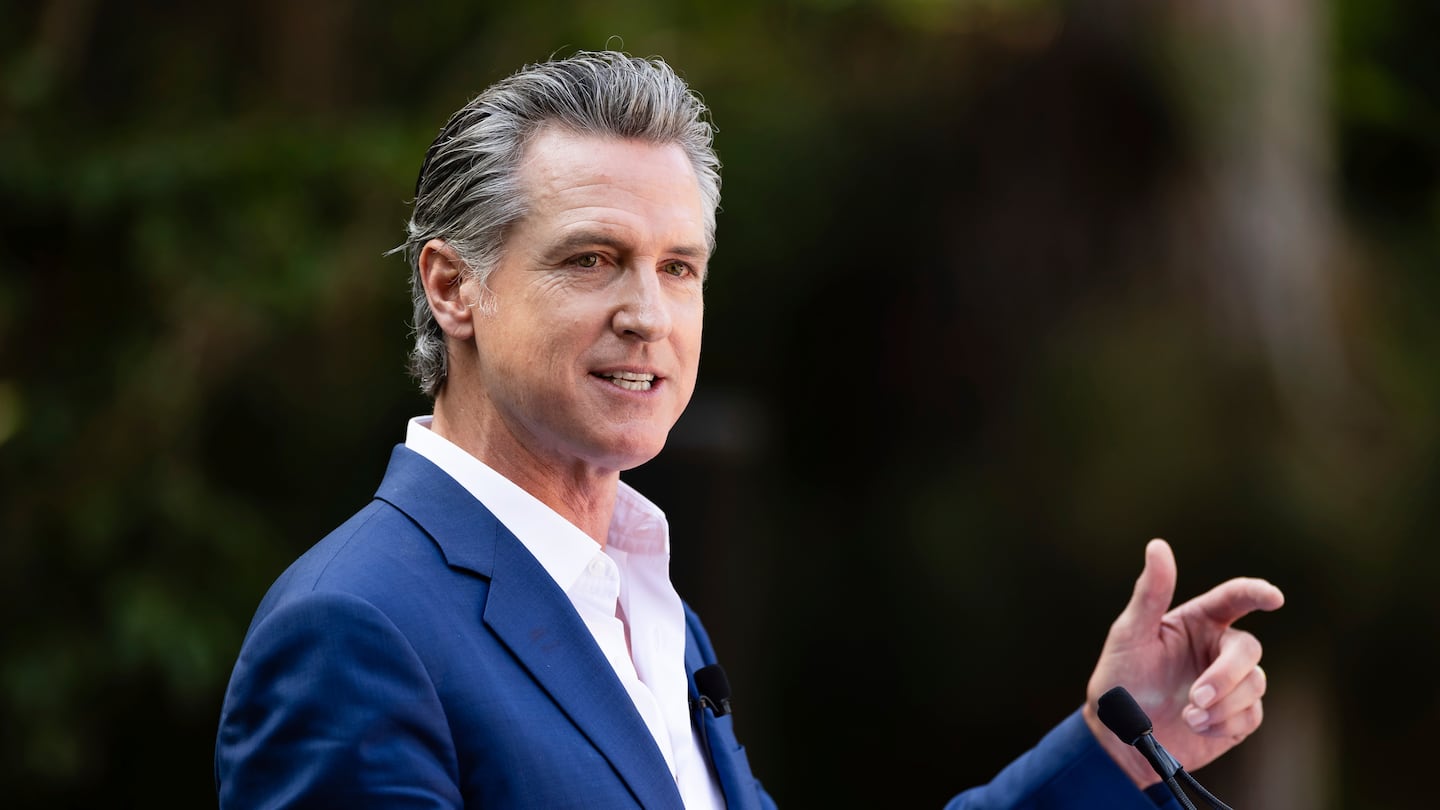 California Governor Gavin Newsom.