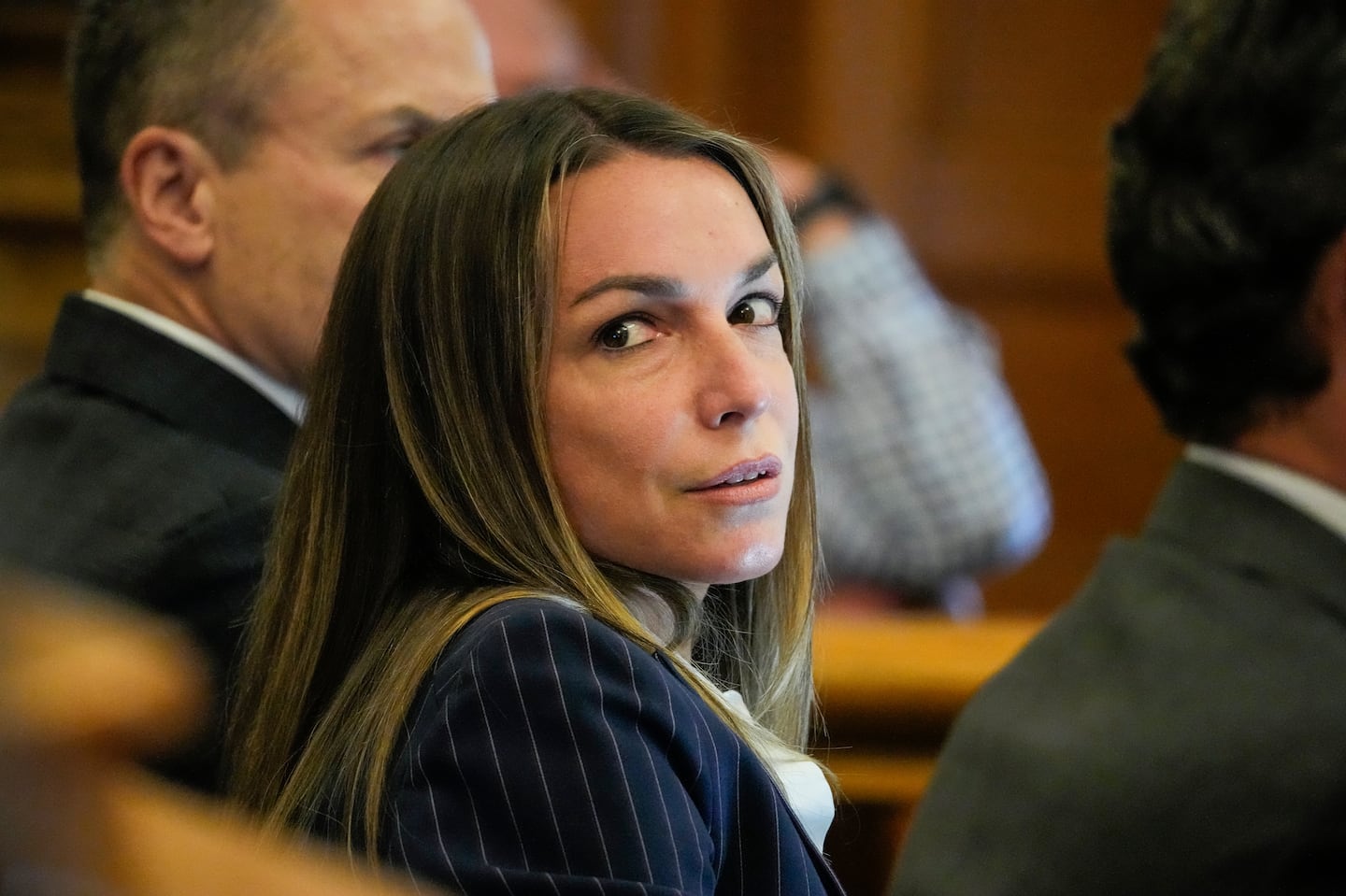 Karen Read at her trial in Norfolk Superior Court on June 10.