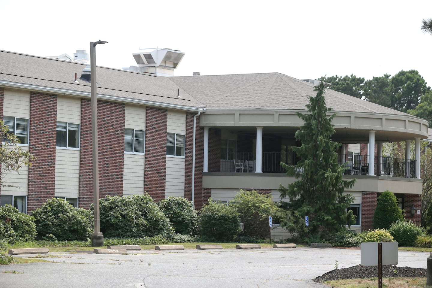 The site of the homeless shelter, on Love Lane in South Dennis.