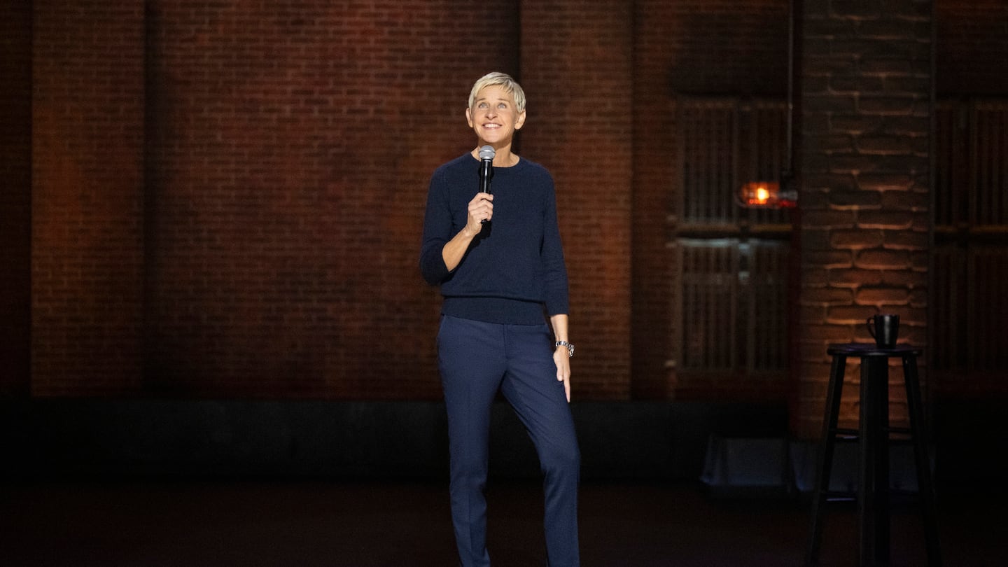 Ellen DeGeneres in her comedy special "Ellen DeGeneres: For Your Approval."