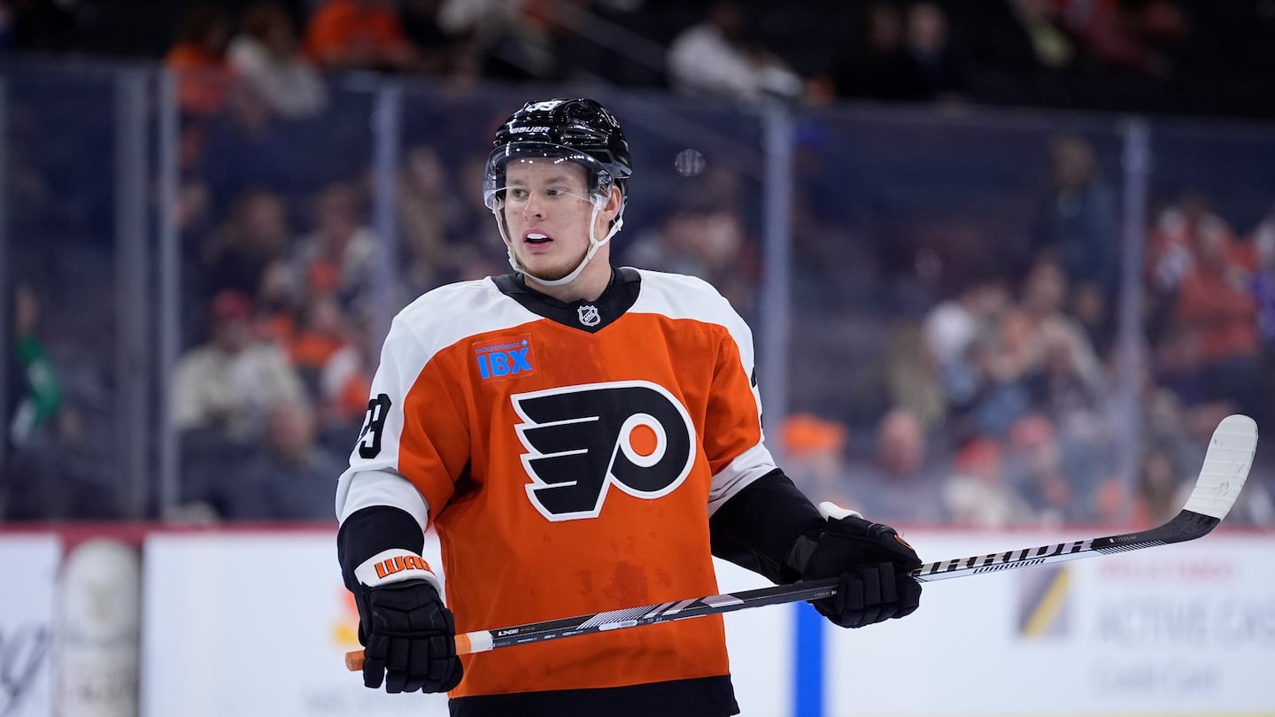 Flyers rookie Matvei Michkov is fast, slippery as the ice itself, and loaded with stick skill.