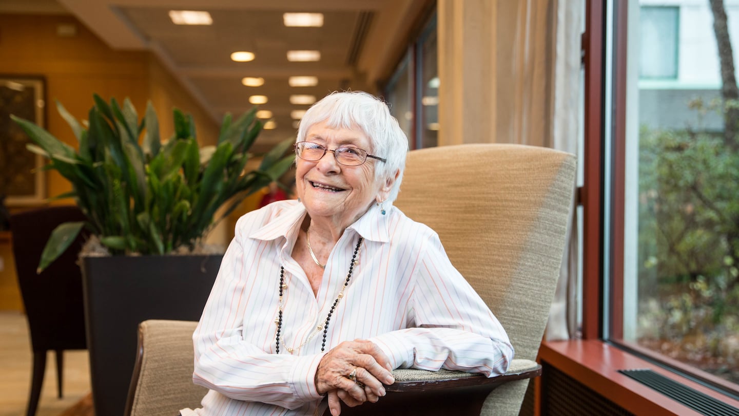 Mrs. Adler continued teaching well into her 90s, as she offered a Jewish culture class at Orchard Cove in Canton.