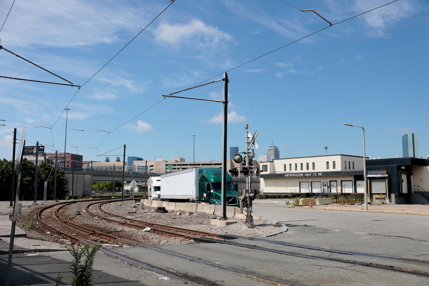 The MBTA has acquired 24 acres at Widett Circle for use as a railyard. City officials hope to accommodate Amtrak there as well.