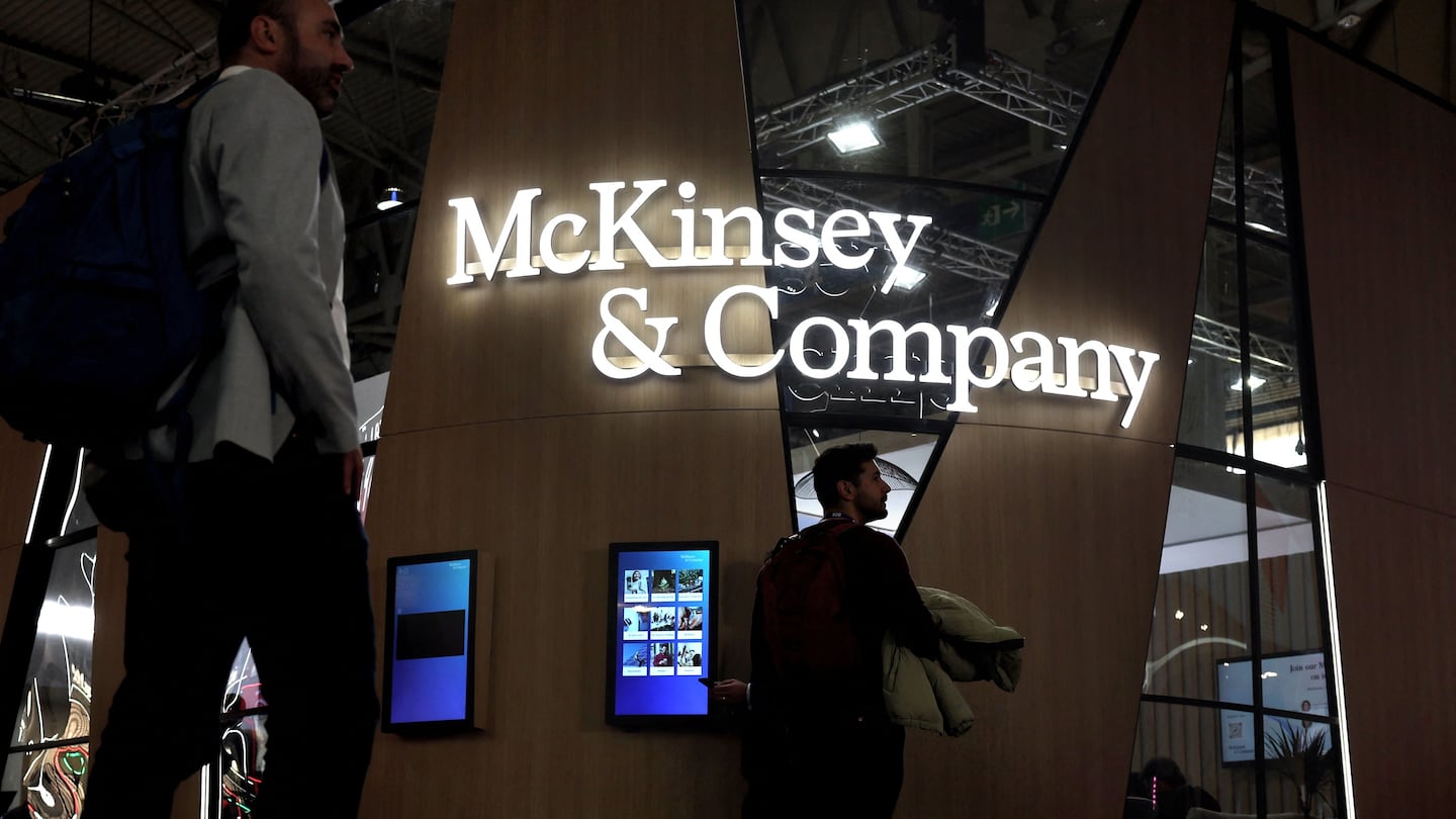 McKinsey & Co. has about 45,000 employees around the world, a figure that’s risen by about 60 percent since 2018.