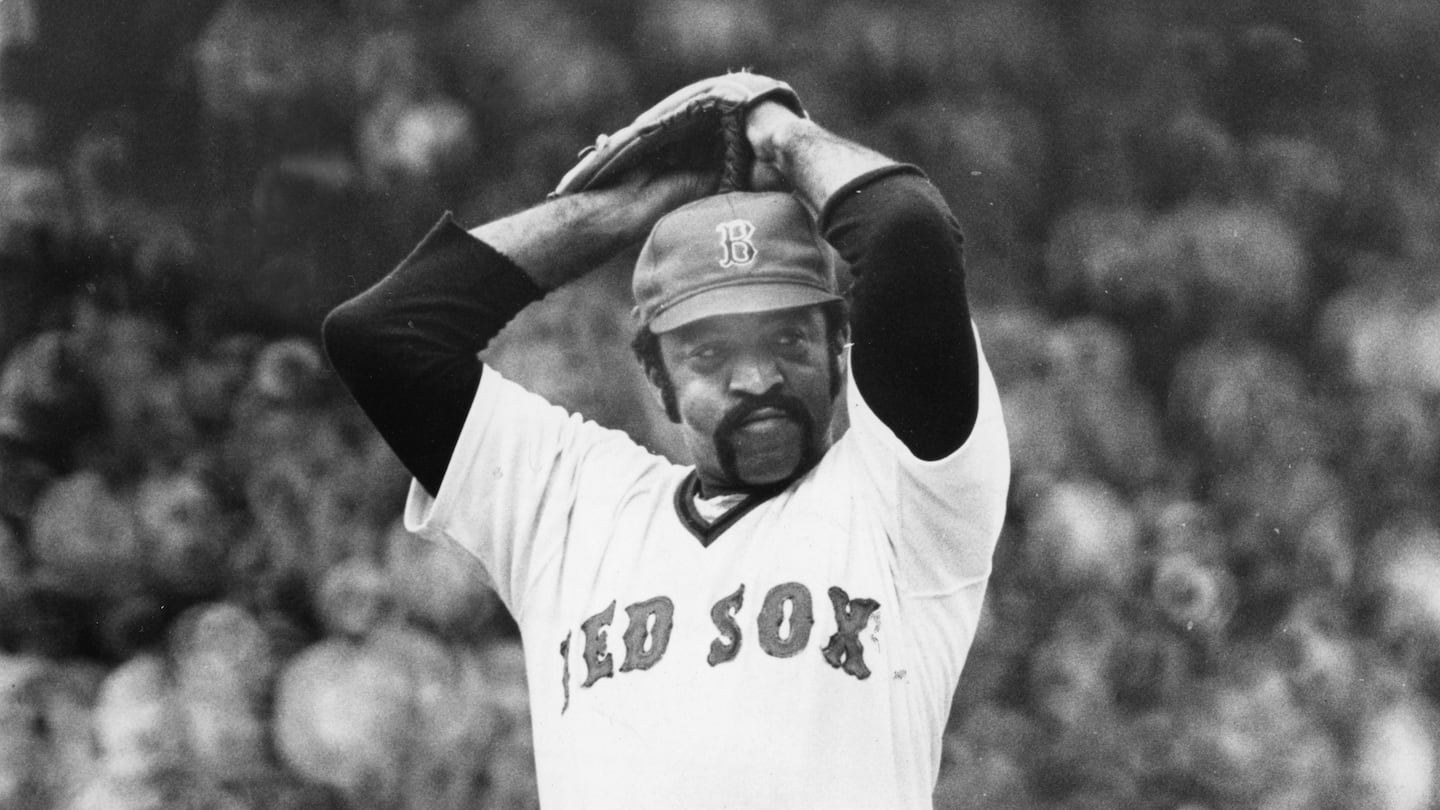 Luis Tiant pitched for the Red Sox from 1971-78 and was a 20-game winner for them three times.