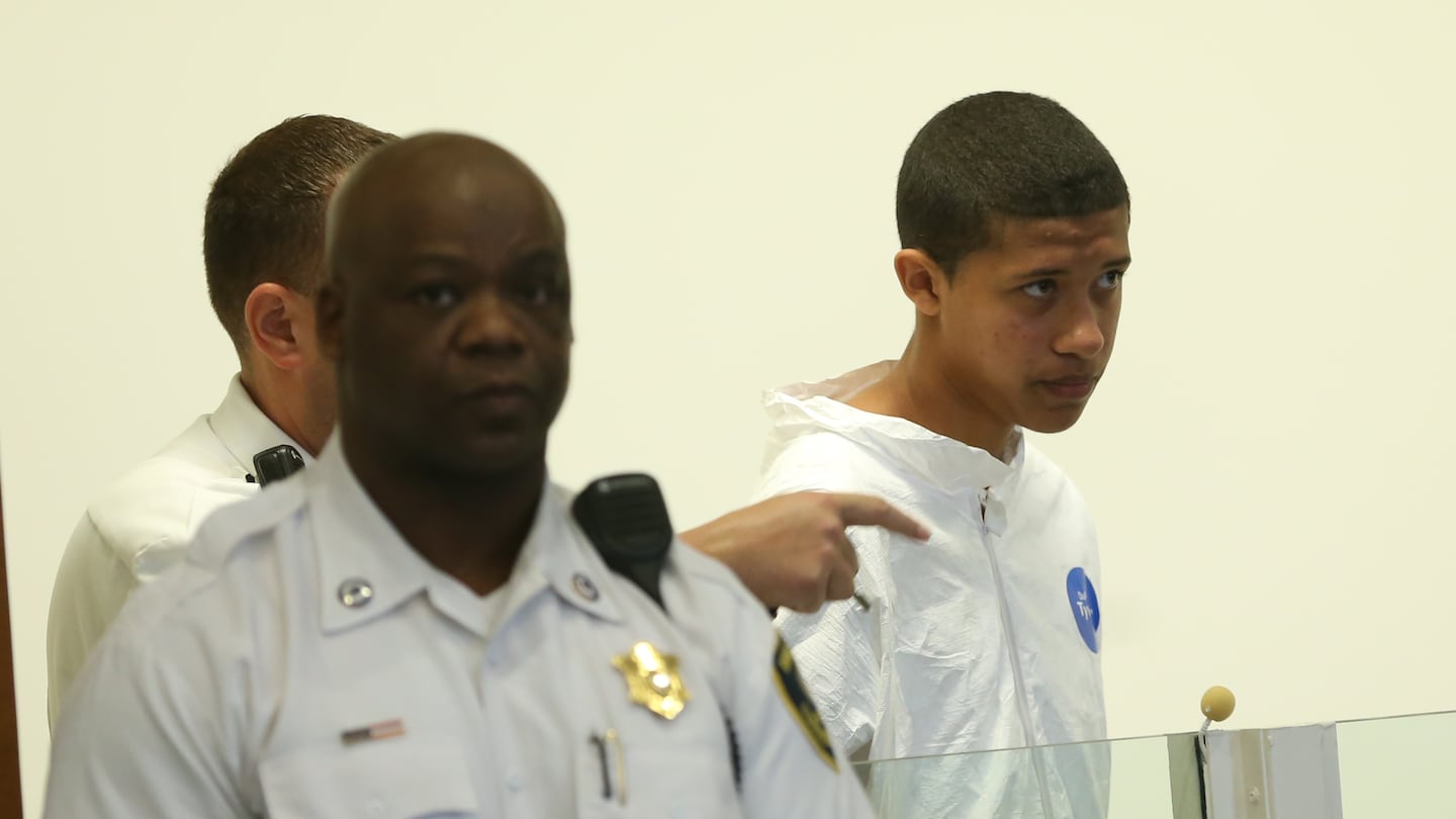 Fourteen-year-old Philip Chism was charged as an adult in the murder of Danvers High School teacher Colleen Ritzer during his arraignment in Salem District Court.