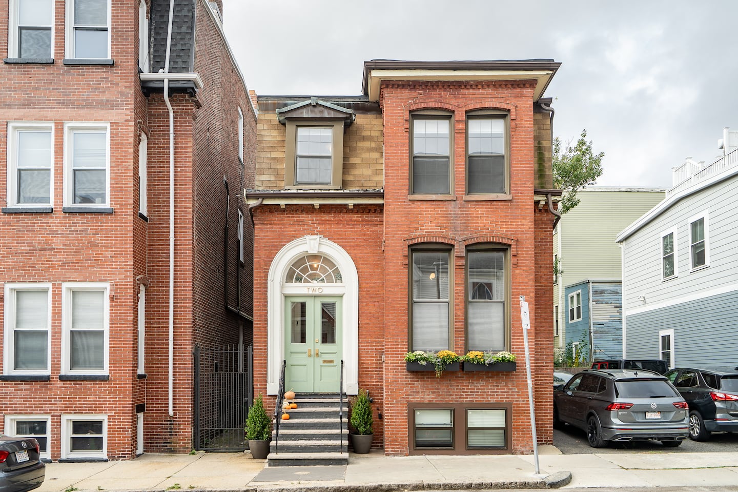 The exterior of 2 Vinton St. in South Boston, which was recently put on the market for $1,050,000. Back in the days of Prohibition, the property housed a speakeasy where members of the Gustin Gang were known to hang out.