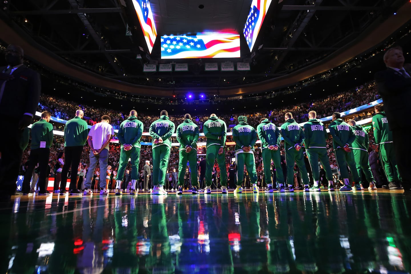 The Celtics will be back in familiar surroundings and on their home court for two games this weekend.