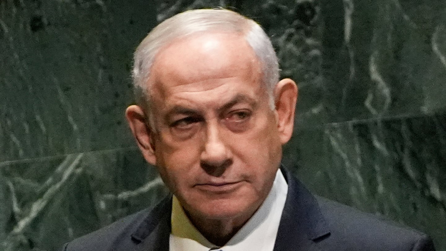 Israeli Prime Minister Benjamin Netanyahu.