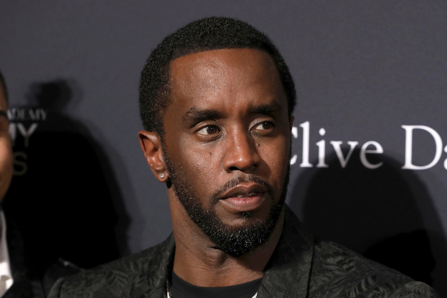 Sean Combs arrives at the Pre-Grammy Gala And Salute To Industry Icons at the Beverly Hilton Hotel on Saturday, Jan. 25, 2020.