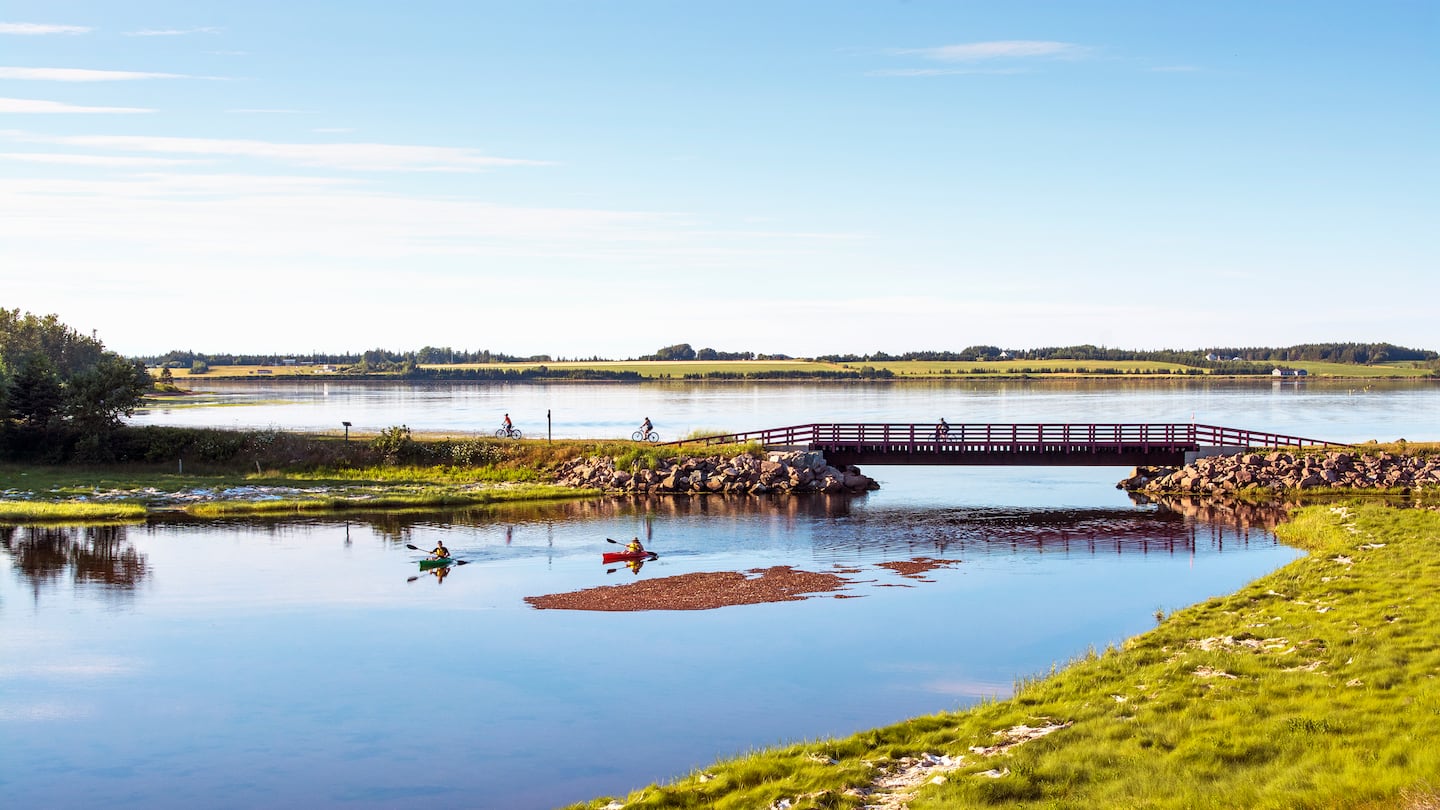 The newly-launched Island Walk, a 435-mile walking trail that loops around Prince Edward Island.