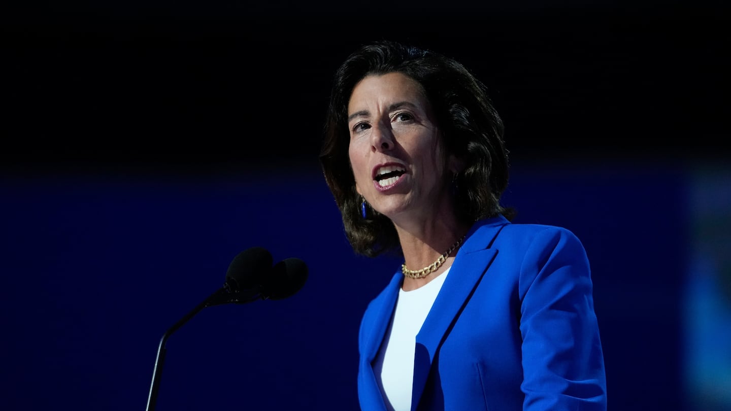 Commerce Secretary Gina Raimondo.