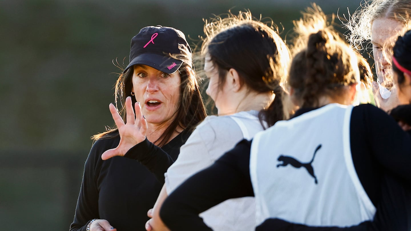 First-year Saugus girls' soccer coach April Martinez (left) has the Sachems (11-1-2) ranked sixth in the MIAA Division 3 power rankings.