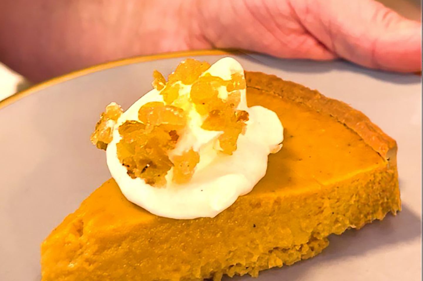 Garam Masala-Spiced Pumpkin Pie