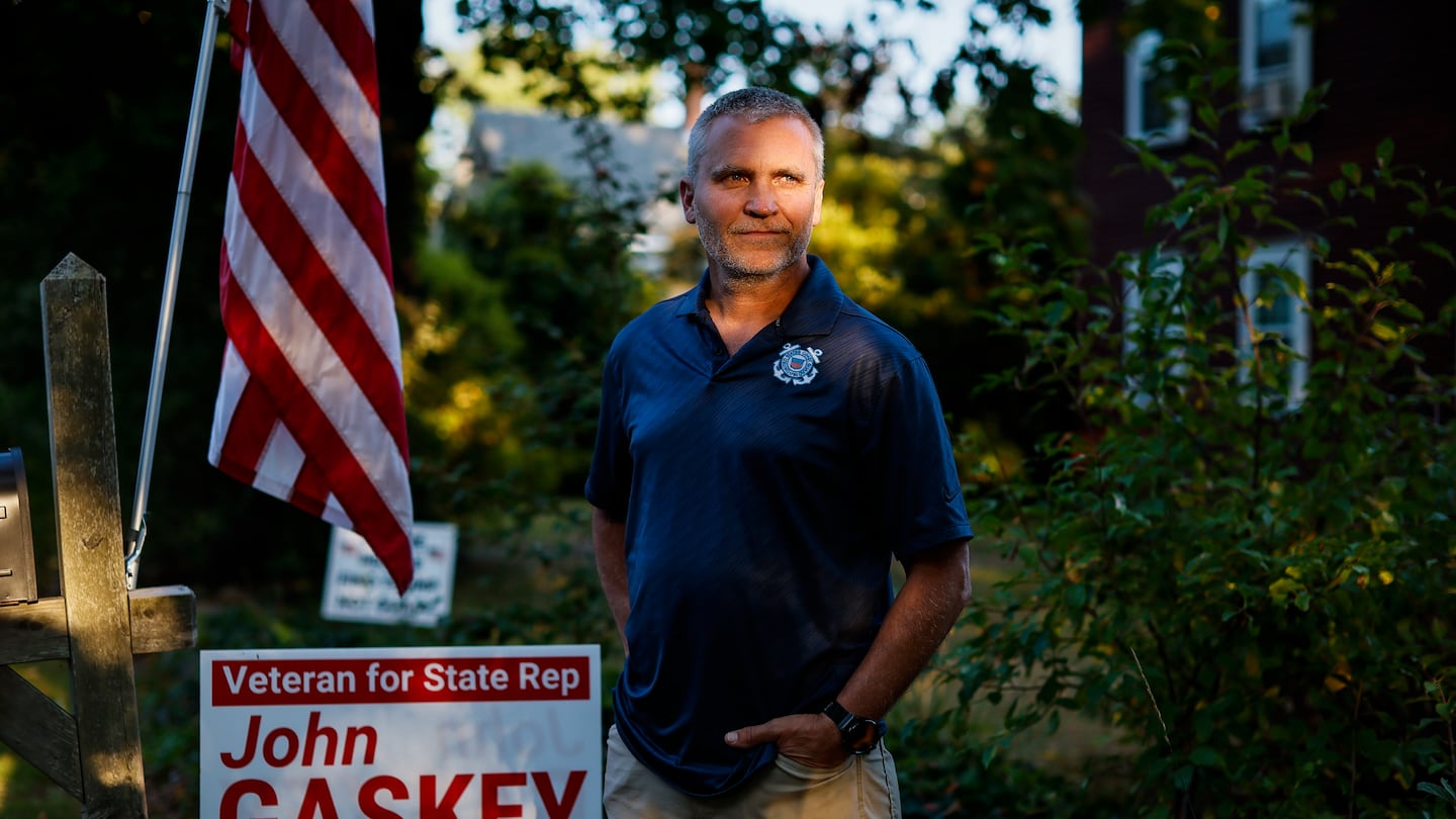 John Gaskey, a candidate for state representative, beat Republican Susan Williams Gifford in the GOP primary. He ran on a platform that elevated immigration to a top concern.