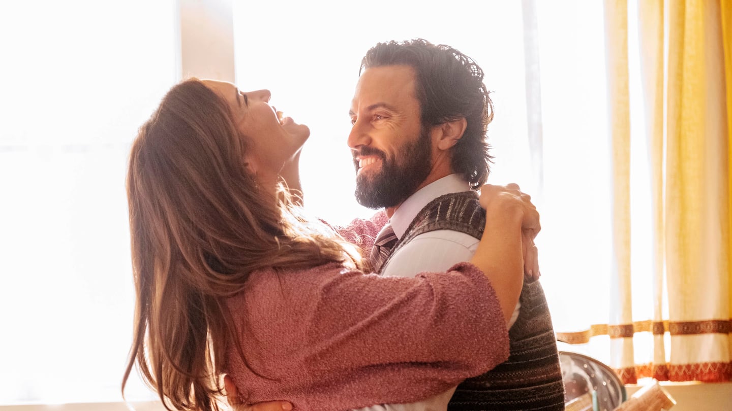 Mandy Moore and Milo Ventimiglia in "This Is Us."