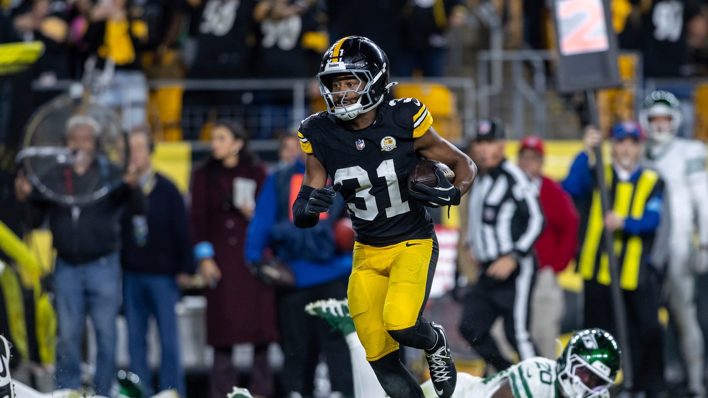 Rookie cornerback Beanie Bishop intercepted Aaron Rodgers twice on Sunday night in Pittsburgh.